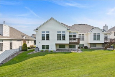 Enjoy a carefree lifestyle in this beautiful end-unit townhome on Crystal Lake Golf Course in Minnesota - for sale on GolfHomes.com, golf home, golf lot