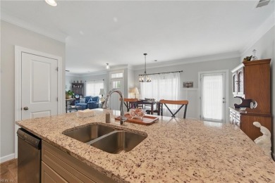 This 3 bed, 2.5 bath, luxury End Unit Townhouse condo w/ two car on Riverfront Golf Club in Virginia - for sale on GolfHomes.com, golf home, golf lot