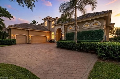 Prepare to be captivated by this extraordinary estate in Shadow on Shadow Wood Preserve in Florida - for sale on GolfHomes.com, golf home, golf lot