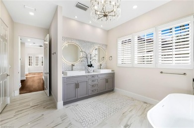 Step into luxury with this beautifully renovated waterfront home on Miromar Lakes Golf Club in Florida - for sale on GolfHomes.com, golf home, golf lot