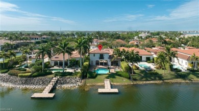 Step into luxury with this beautifully renovated waterfront home on Miromar Lakes Golf Club in Florida - for sale on GolfHomes.com, golf home, golf lot