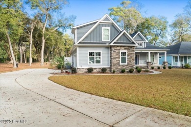 Rare opportunity to own an incredible, move-in ready on Oyster Bay Golf Links in North Carolina - for sale on GolfHomes.com, golf home, golf lot