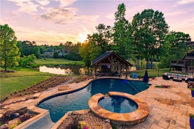 Welcome to the ultimate entertainer's dream home in the highly on Brookstone Golf and Country Club in Georgia - for sale on GolfHomes.com, golf home, golf lot