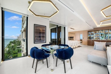 This elegantly designed 4-bedroom, 4.5-bath residence at Palazzo on Fisher Island Club in Florida - for sale on GolfHomes.com, golf home, golf lot