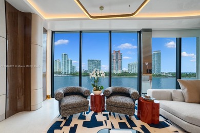 This elegantly designed 4-bedroom, 4.5-bath residence at Palazzo on Fisher Island Club in Florida - for sale on GolfHomes.com, golf home, golf lot