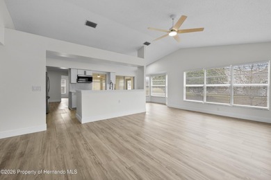 Welcome home to this completely renovated home from top to on Timber Pines Golf Course in Florida - for sale on GolfHomes.com, golf home, golf lot