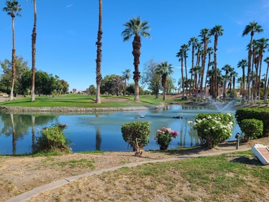 Welcome to this inviting two-bedroom, one-bath end unit condo on Indian Palms Country Club and Resort in California - for sale on GolfHomes.com, golf home, golf lot
