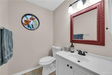 This bright and airy, open-concept home comes tastefully on Alamo Country Club in Texas - for sale on GolfHomes.com, golf home, golf lot