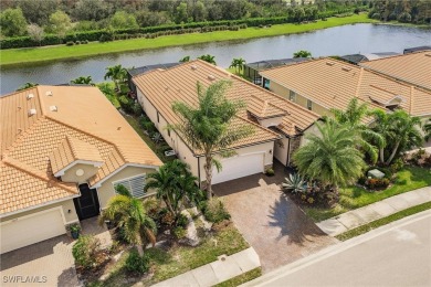 Enjoy your morning coffee watching peaceful sunrises sliding on Pelican Preserve Golf Club in Florida - for sale on GolfHomes.com, golf home, golf lot