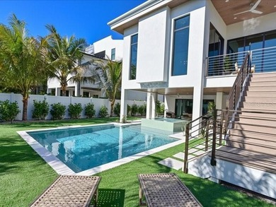 Experience elevated island living in this exceptional brand-new on Key Royale Club in Florida - for sale on GolfHomes.com, golf home, golf lot