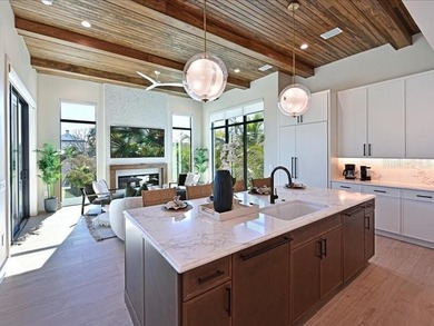 Experience elevated island living in this exceptional brand-new on Key Royale Club in Florida - for sale on GolfHomes.com, golf home, golf lot