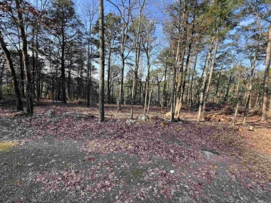 Great views can be achieved by clearing a path to the white line on Mountain Ranch Golf Club in Arkansas - for sale on GolfHomes.com, golf home, golf lot