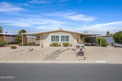 Enjoy comfortable and affordable living in the heart of Sun on Sun Lakes Country Club in Arizona - for sale on GolfHomes.com, golf home, golf lot