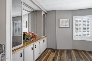Enjoy comfortable and affordable living in the heart of Sun on Sun Lakes Country Club in Arizona - for sale on GolfHomes.com, golf home, golf lot