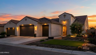 This stunning Mandera model offers a rare opportunity to own an on Tuscany Falls At Pebble Creek in Arizona - for sale on GolfHomes.com, golf home, golf lot