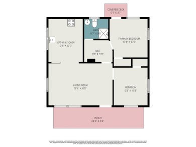 This charming 2-bedroom, 1-bath cottage with no HOA is located on Beachwood Golf Club in South Carolina - for sale on GolfHomes.com, golf home, golf lot