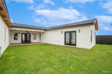 Stunning 2024 custom-built home sits on a desirable corner lot on Los Lagos Golf Club in Texas - for sale on GolfHomes.com, golf home, golf lot