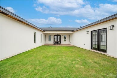 Stunning 2024 custom-built home sits on a desirable corner lot on Los Lagos Golf Club in Texas - for sale on GolfHomes.com, golf home, golf lot