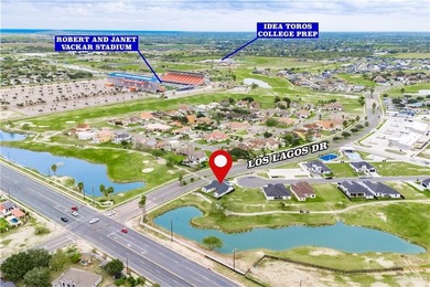 Stunning 2024 custom-built home sits on a desirable corner lot on Los Lagos Golf Club in Texas - for sale on GolfHomes.com, golf home, golf lot