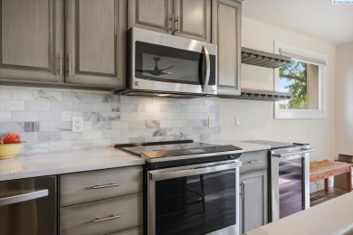 Discover this beautifully updated two-bedroom, (dual primary on Meadow Springs Country Club in Washington - for sale on GolfHomes.com, golf home, golf lot