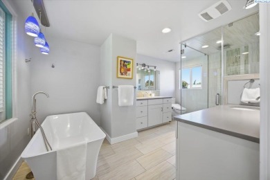 Discover this beautifully updated two-bedroom, (dual primary on Meadow Springs Country Club in Washington - for sale on GolfHomes.com, golf home, golf lot