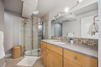 Discover this beautifully updated two-bedroom, (dual primary on Meadow Springs Country Club in Washington - for sale on GolfHomes.com, golf home, golf lot