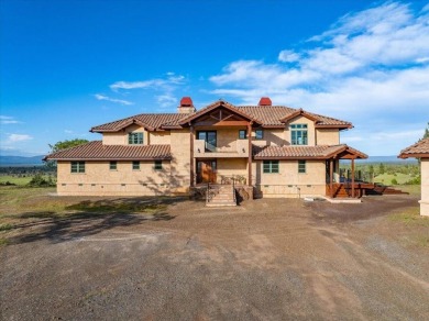 Passing through a custom lava rock gated entry to the impressive on Fall River Valley Golf and Country Club in California - for sale on GolfHomes.com, golf home, golf lot