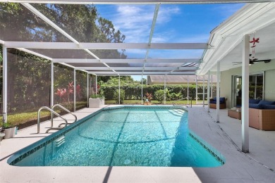 This beautifully maintained 3-bedroom, 2-bath pool home is on Palm Aire Country Club of Sarasota in Florida - for sale on GolfHomes.com, golf home, golf lot