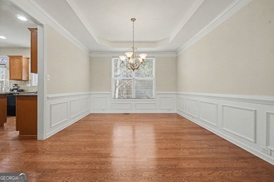 Beautiful 4BR/2.5BA. The home is located around the Wolf Creek on Wolf Creek Golf Course in Georgia - for sale on GolfHomes.com, golf home, golf lot