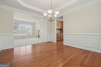 Beautiful 4BR/2.5BA. The home is located around the Wolf Creek on Wolf Creek Golf Course in Georgia - for sale on GolfHomes.com, golf home, golf lot