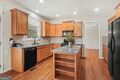 Beautiful 4BR/2.5BA. The home is located around the Wolf Creek on Wolf Creek Golf Course in Georgia - for sale on GolfHomes.com, golf home, golf lot