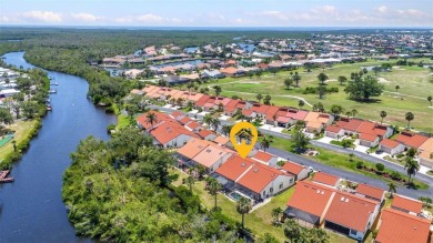 This stunning three-bedroom, two-bath freestanding villa is on Twin Isles Country Club in Florida - for sale on GolfHomes.com, golf home, golf lot