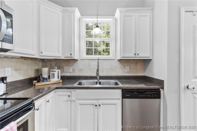 Come tour this spacious 4-bedroom, 2-bathroom single story home on Carolina Trace Country Club in North Carolina - for sale on GolfHomes.com, golf home, golf lot