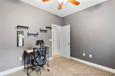 Come tour this spacious 4-bedroom, 2-bathroom single story home on Carolina Trace Country Club in North Carolina - for sale on GolfHomes.com, golf home, golf lot
