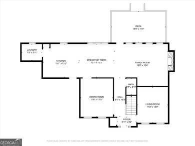 Come discover this warm and inviting 4-bedroom, 2.5-bath home in on Braelinn Golf Club in Georgia - for sale on GolfHomes.com, golf home, golf lot