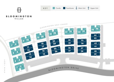End-unit townhome located closest to parking and offered fully on Bloomington Country Club in Utah - for sale on GolfHomes.com, golf home, golf lot