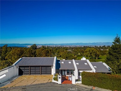 Tucked away on a quiet cul-de-sac and directly across from the on Palos Verdes Golf Club in California - for sale on GolfHomes.com, golf home, golf lot