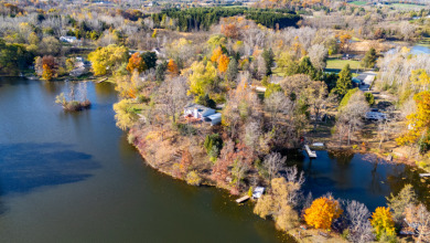 Lake Bernice 300+ ft of frontage. on Auburn Bluff Golf Course in Wisconsin - for sale on GolfHomes.com, golf home, golf lot