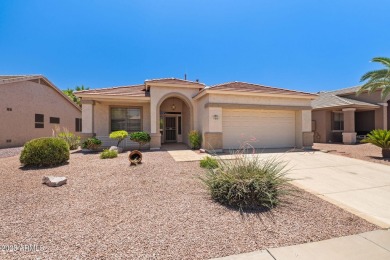 Nestled within the guard-gated 55+ community of Arizona on Arizona Traditions Golf Club in Arizona - for sale on GolfHomes.com, golf home, golf lot