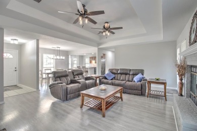 This charming home features fresh paint and new flooring on Lake Kiowa Golf Course in Texas - for sale on GolfHomes.com, golf home, golf lot