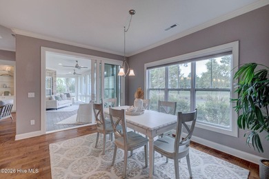 Built in 2020, this stunning 3,056 sq ft all-brick residence on Compass Pointe Golf Course in North Carolina - for sale on GolfHomes.com, golf home, golf lot