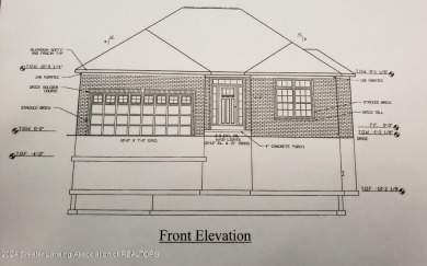 Proposed build. James Giguere is the exclusive builder for this on Walnut Hills Country Club in Michigan - for sale on GolfHomes.com, golf home, golf lot