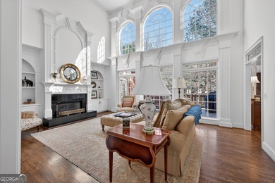 Stunning luxury home located in the prestigious, gated Sugarloaf on TPC At Sugarloaf Golf Club in Georgia - for sale on GolfHomes.com, golf home, golf lot