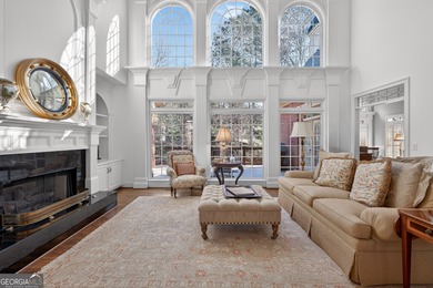 Stunning luxury home located in the prestigious, gated Sugarloaf on TPC At Sugarloaf Golf Club in Georgia - for sale on GolfHomes.com, golf home, golf lot