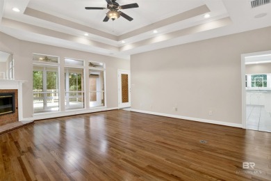 This spacious 4-bedroom, 2.5-bathroom home is perfectly situated on Lake Forest Yacht and Country Club in Alabama - for sale on GolfHomes.com, golf home, golf lot