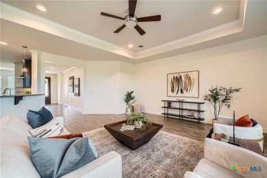 Stunning Tangerly Oak floorplan in Sun City on one of THE on Cowan Creek Golf Course in Texas - for sale on GolfHomes.com, golf home, golf lot