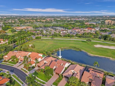 Incredible and rarely available 3/3/2 pool home with on Boca Pointe Country Club in Florida - for sale on GolfHomes.com, golf home, golf lot