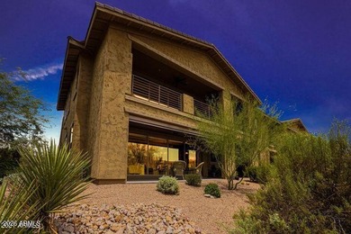 Views of Troon North golf course, Pinnacle Peak, and colorful on Troon North Golf Club  in Arizona - for sale on GolfHomes.com, golf home, golf lot