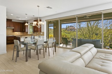 Views of Troon North golf course, Pinnacle Peak, and colorful on Troon North Golf Club  in Arizona - for sale on GolfHomes.com, golf home, golf lot