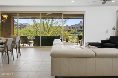 Views of Troon North golf course, Pinnacle Peak, and colorful on Troon North Golf Club  in Arizona - for sale on GolfHomes.com, golf home, golf lot